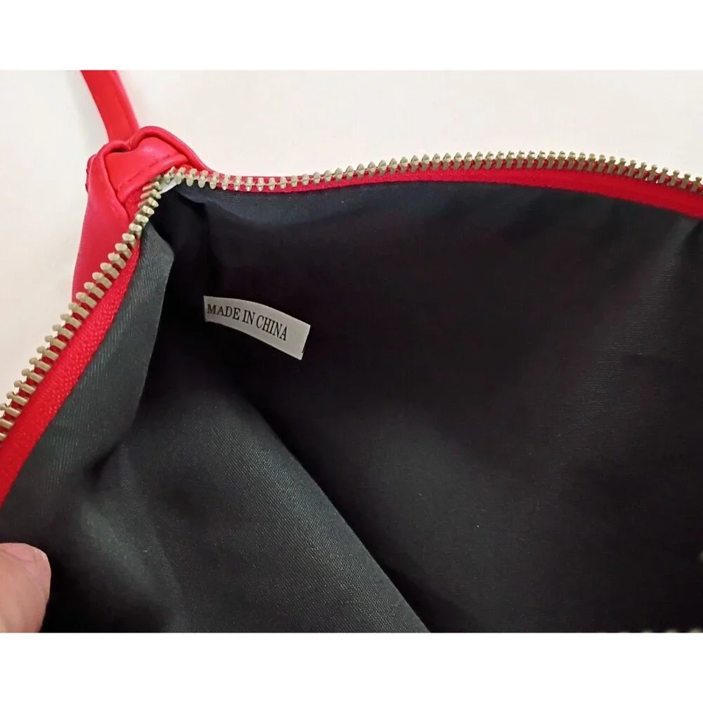 Shiseido Red Novelty Wristlet Cosmetic Pouch